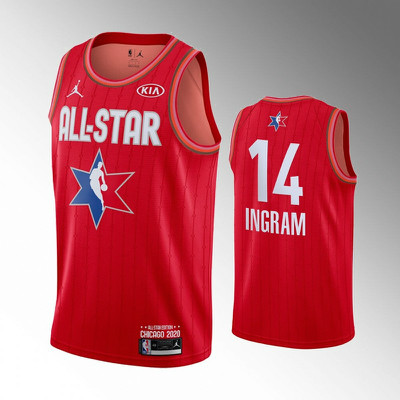 Lakers 14 Brandon Ingram Red 2020 NBA All-Star Jordan Brand Swingman Jersey