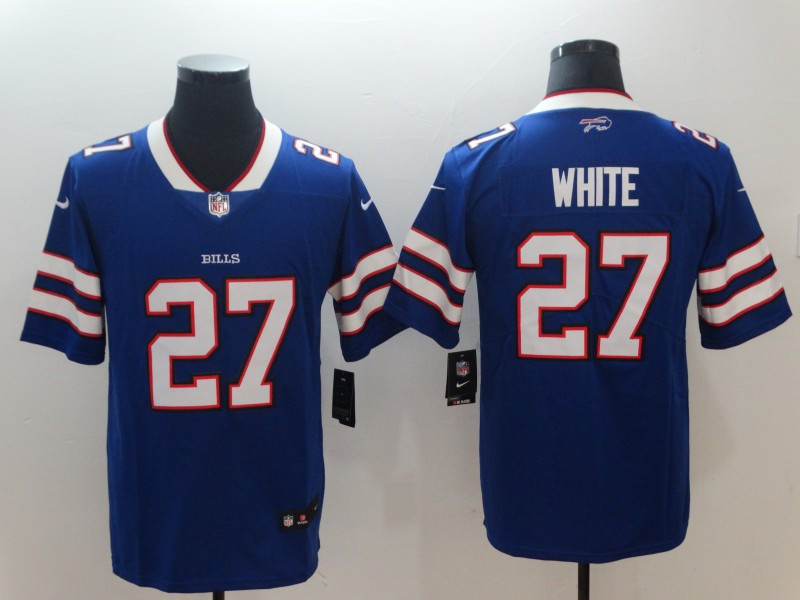Nike Bills 27 Tre'Davious White Royal Youth Vapor Untouchable Limited Jersey