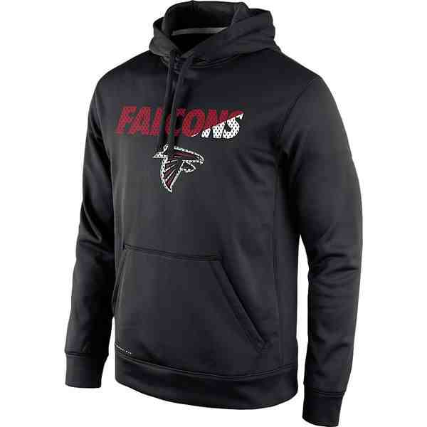 Men's Atlanta Falcons Performance Pullover Hoodie