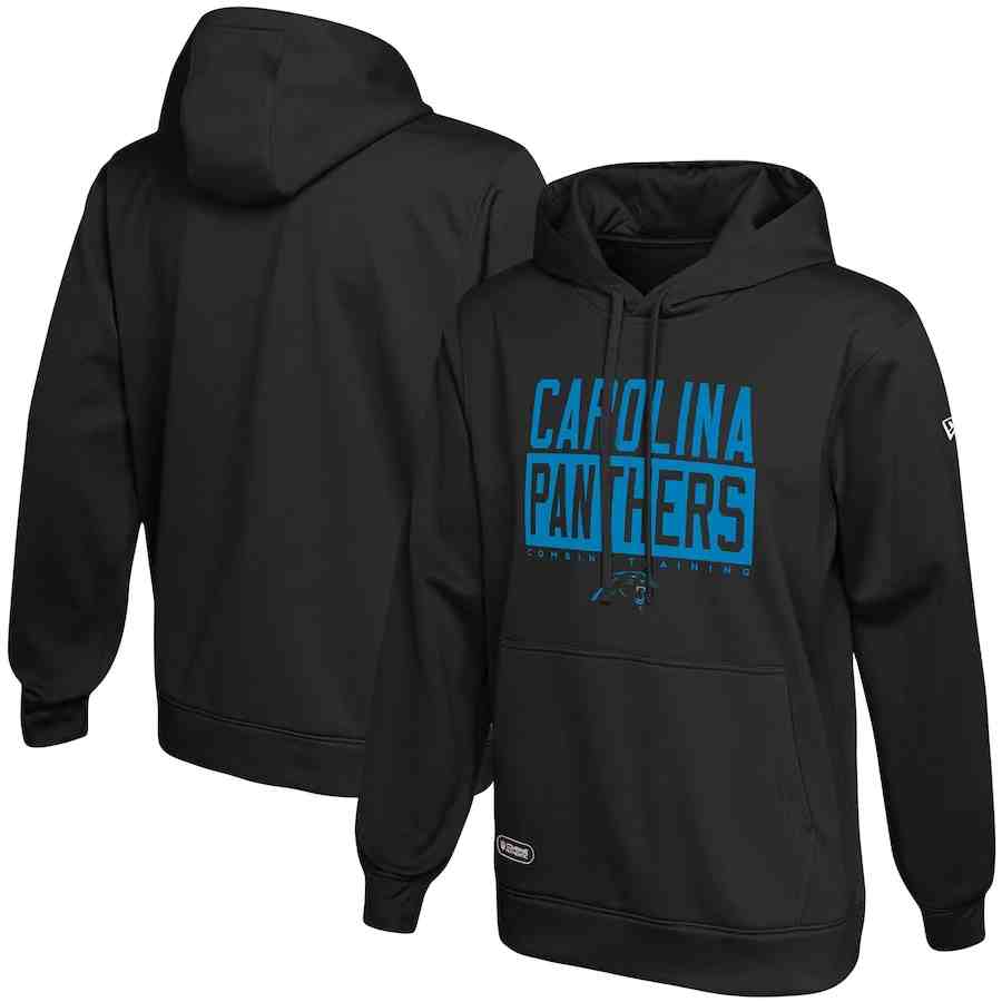 Carolina Panthers Black School of Hard Knocks Pullover Hoodie