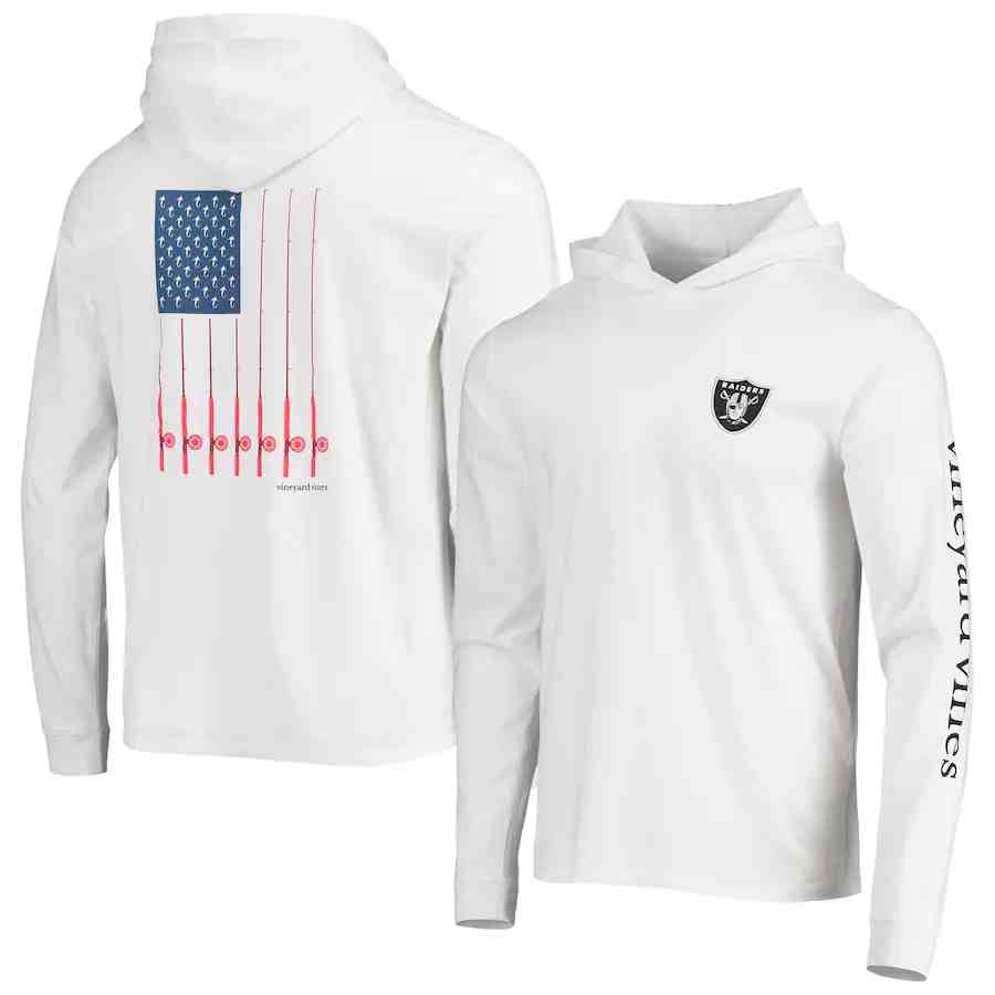 Men's San Diego Chargers  White Performance Pullover Hoodie