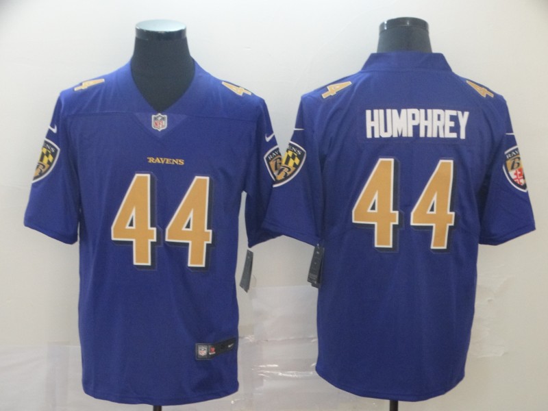 Nike Ravens 44 Marlon Humphrey Purple Color Rush Limited Jersey