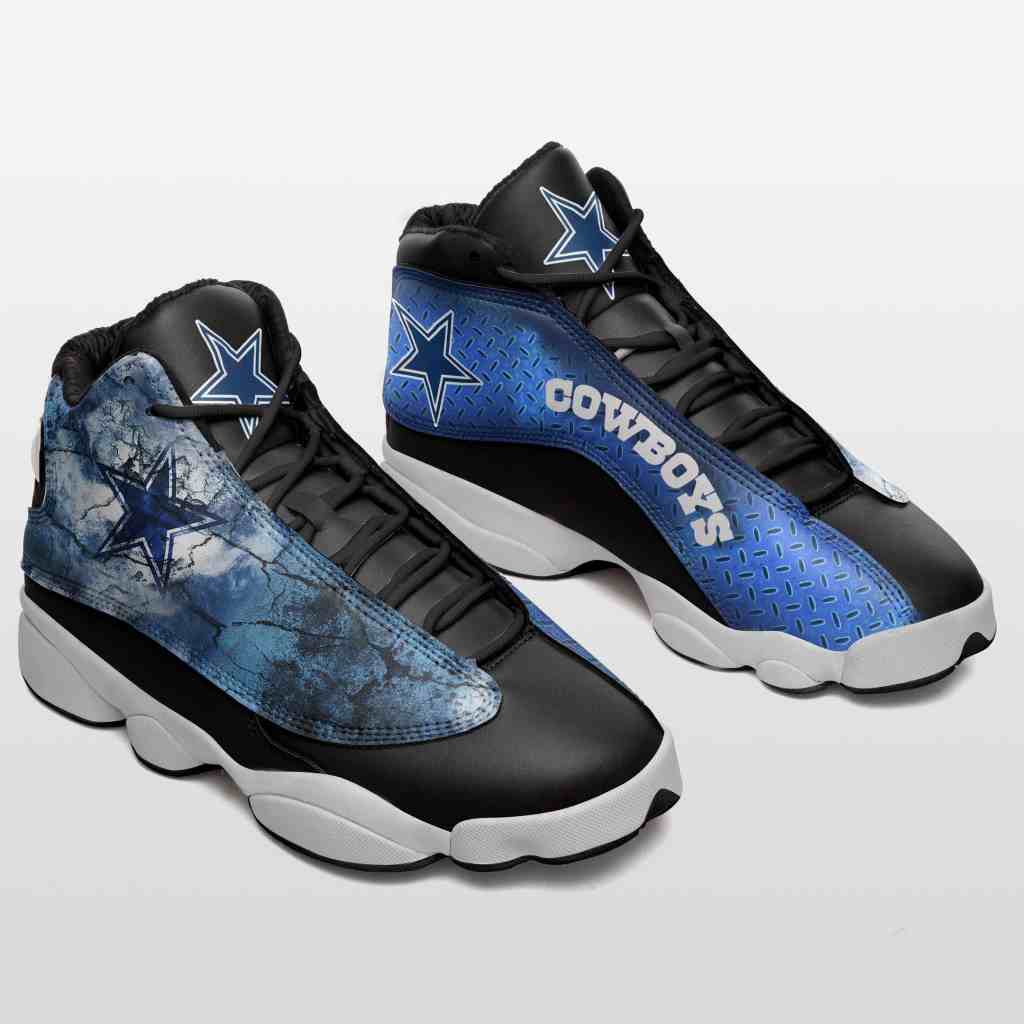 NFL Customized  shoes Dallas Cowboys Limited Edition JD13 Sneakers 006