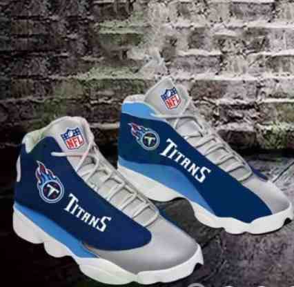 NFL Customized  shoes Tennessee Titans Limited Edition JD13 Sneakers 003