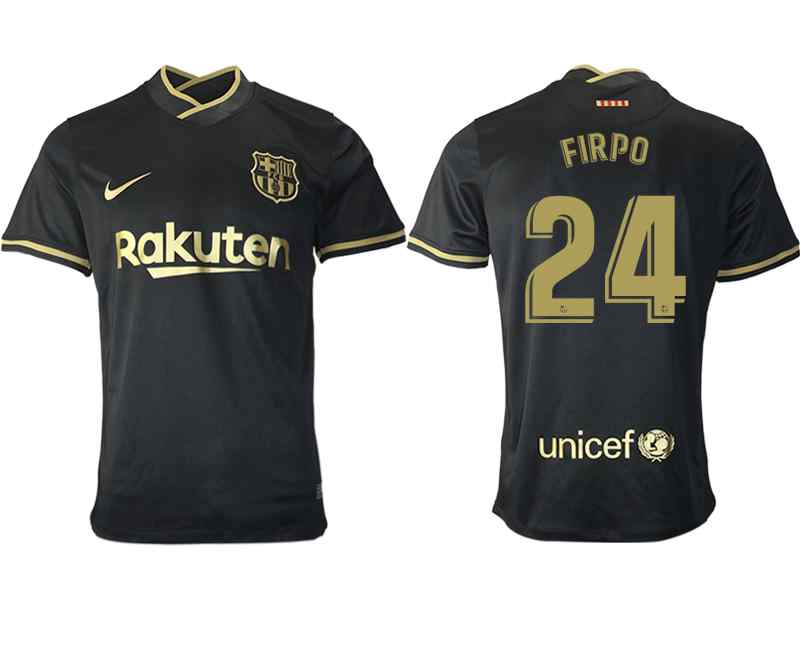2020-21 Barcelona 24 FIRPO Away Thailand Soccer Jersey
