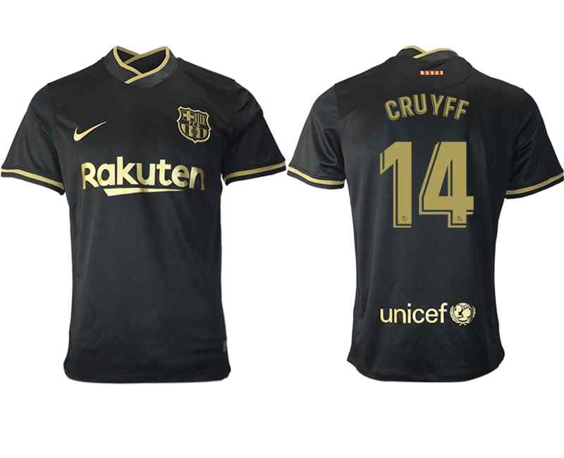 2020-21 Barcelona 14 CRUYFF Away Thailand Soccer Jersey