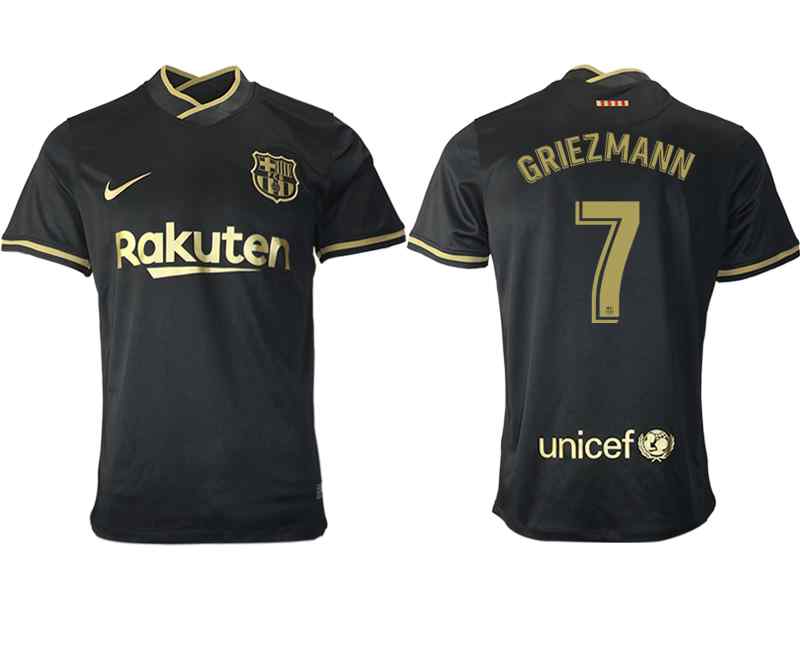 2020-21 Barcelona 7 GRIEZMANN Away Thailand Soccer Jersey