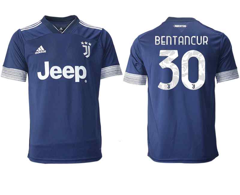 2020-21 Juventus 30 BENTANCUR Away Thailand Soccer Jersey