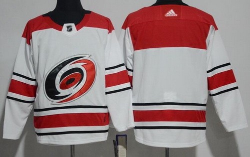 Women's Carolina Hurricanes Customized White Authentic Jersey