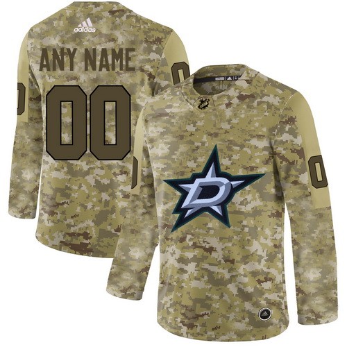 Women's Dallas Stars Customized Camo Fashion Authentic Jersey