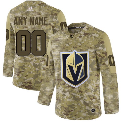 Women's Vegas Golden Knights Customized Camo Fashion Authentic Jersey