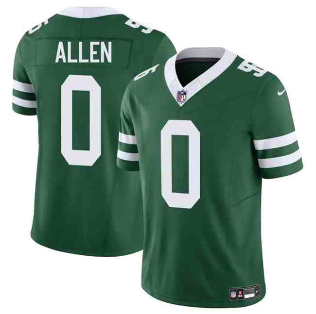 Men's New York JetsActive Player Custom Green 2023 F.U.S.E Throwback Limited Stitched Jersey