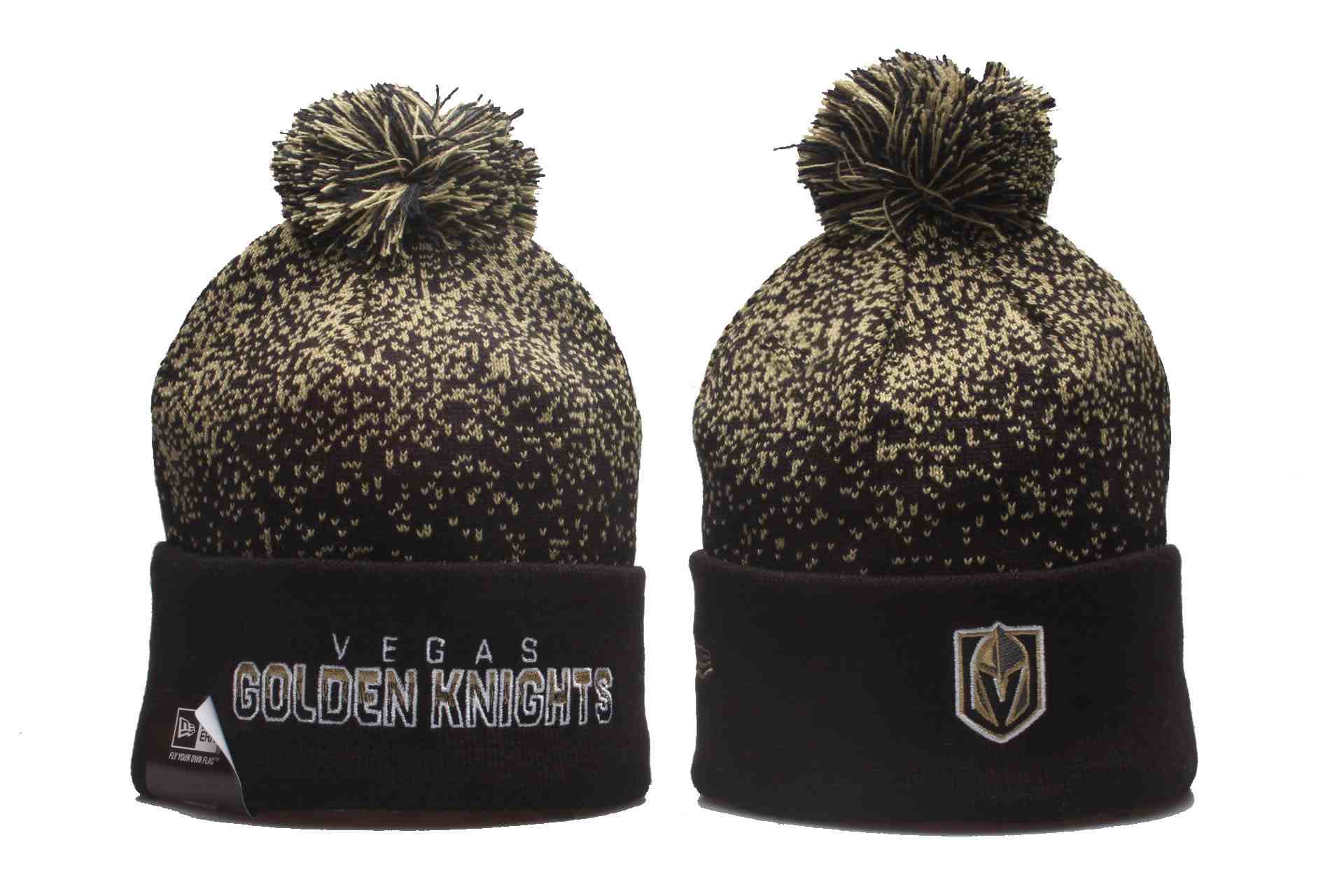 Vegas Golden Knights knit hat YP1