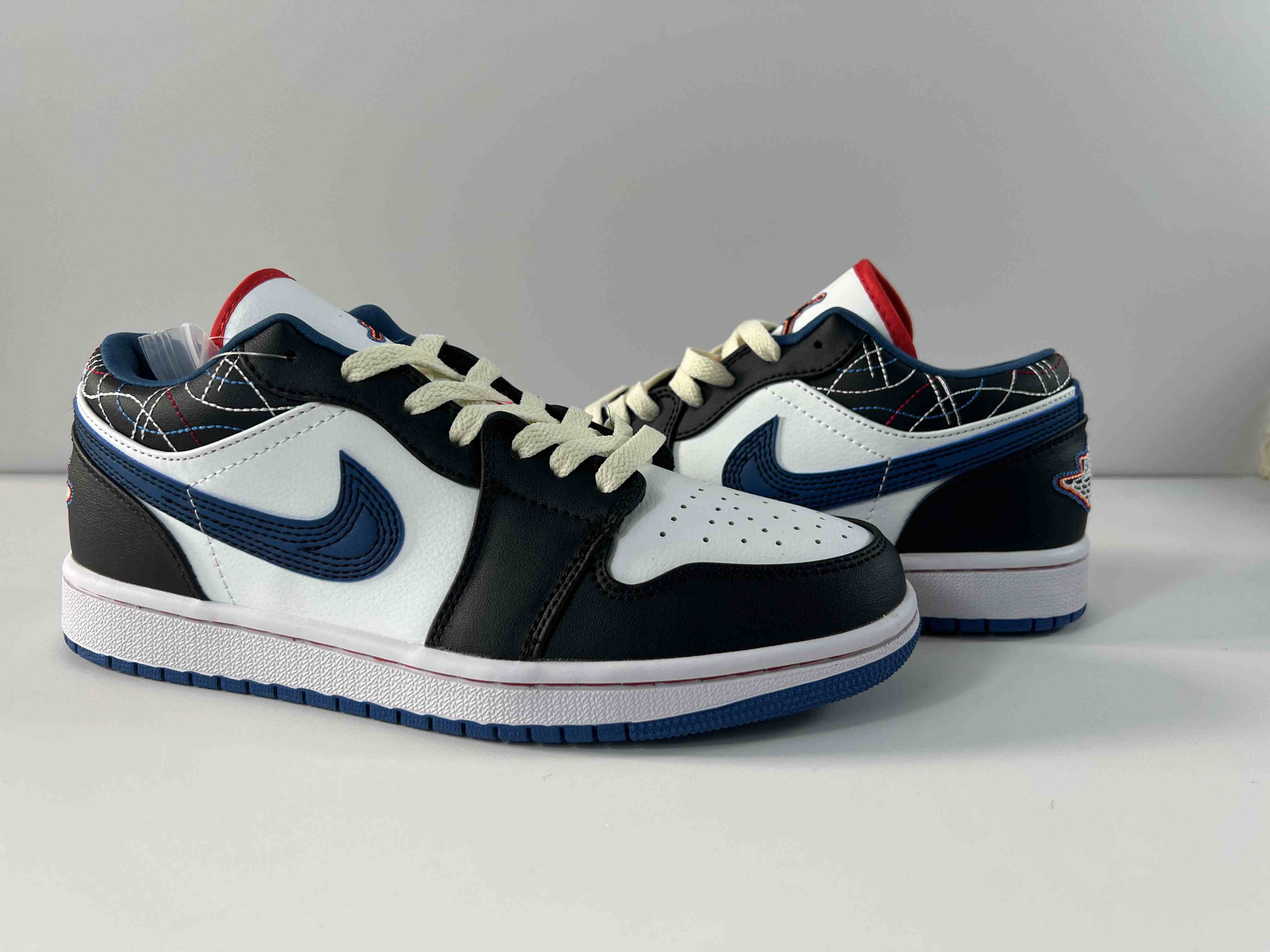 Air Jordan 1 White Black Blue   us5.5-us12 Men's shoes DC0774-200FV3622-141