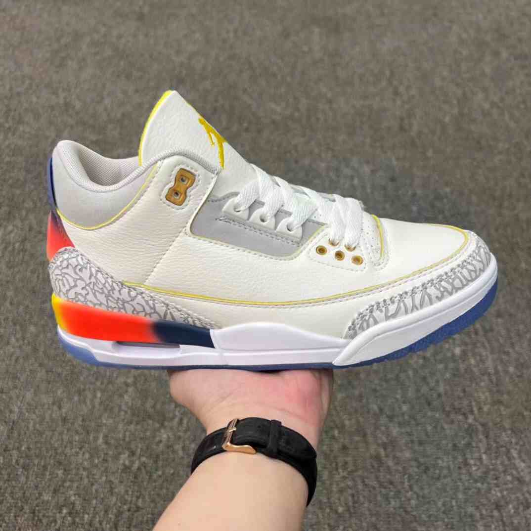 Air Jordan 3 Cream US5.5-US8 Women's Shoes