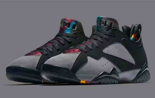 Men's Running Weapon Air Jordan 7 Black Shoes 012