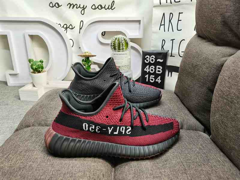 DS154 Men's  Women's   Yeezy 350 Boost V2 shoes ud5.5-us13 9