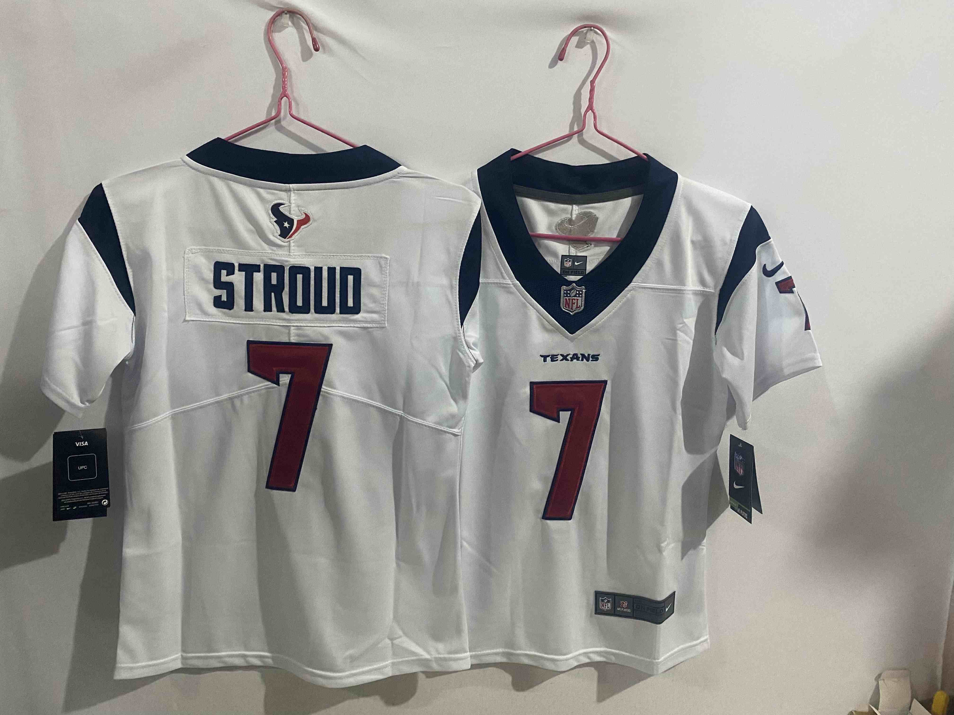 Women's Houston Texans #7 C.J. Stroud White Vapor Untouchable Stitched Football Jersey