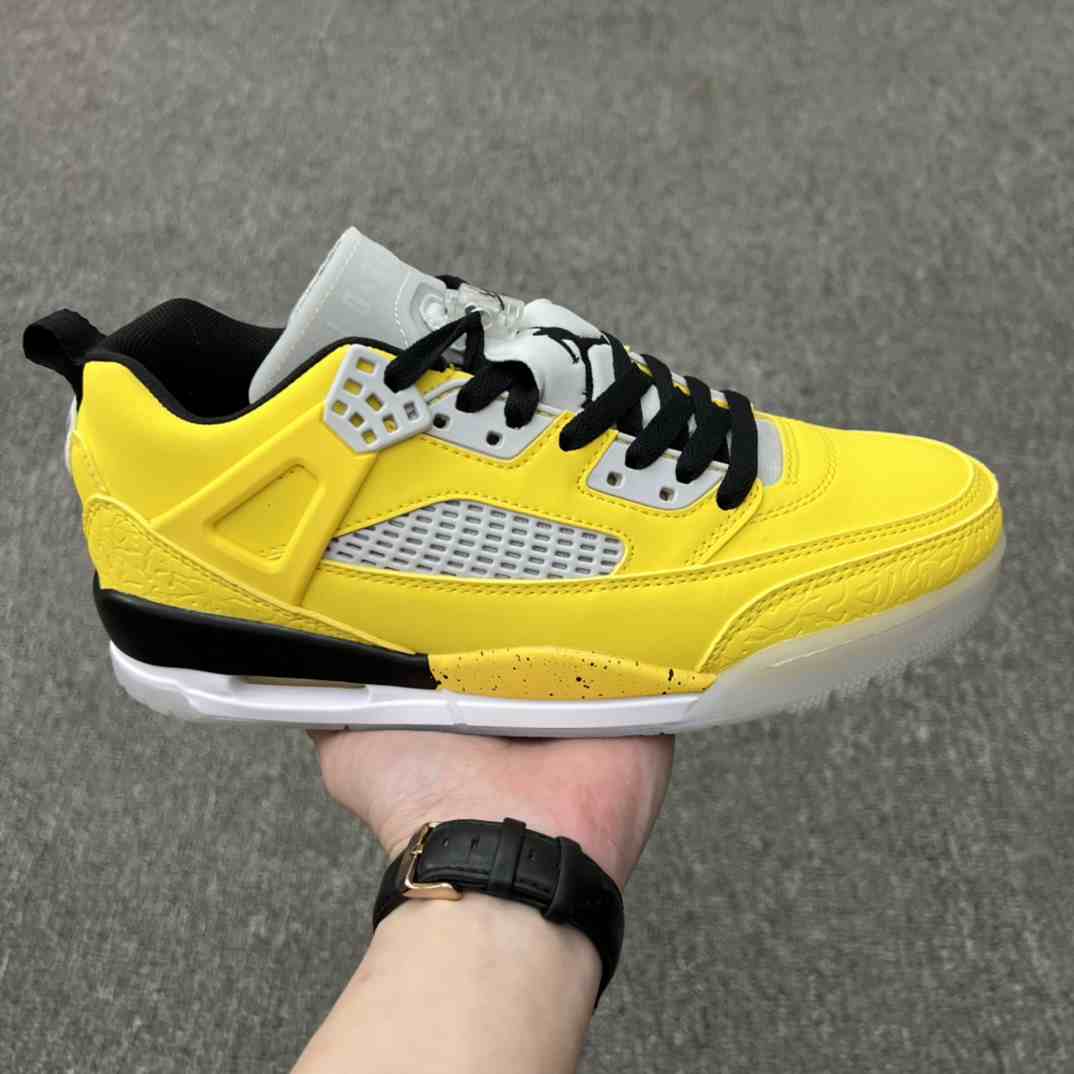 Air Jordan 3.5 Spizike Low Lightning Yellow Grey AJ3.5 Women's shoes  HF4319-741 US5.5-US13.5