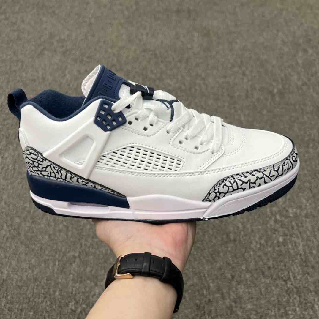 Air Jordan 3.5 Spizike Low AJ3.5 White Blue Women's shoes FQ1759-104 US5.5-US13.5