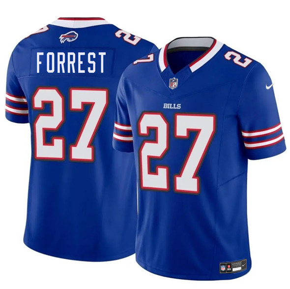 Men's Buffalo Bills #27 Darrick Forrest Blue 2025 F.U.S.E. Vapor Untouchable Limited Football Stitched Jersey