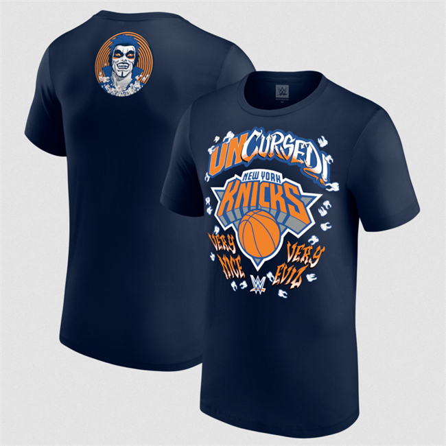 Men's New York Knicks Danhausen X Bavy Uncursed T-Shirt
